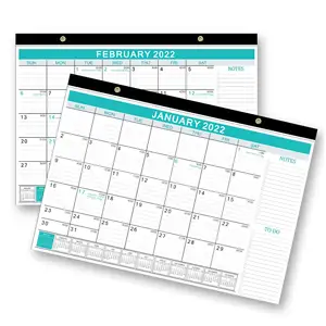 Bloc de escritorio Calendario para escribir papel Hojas de corte para fechas Notas Planificador Resumen semanal Lista de tareas Bloc de notas Impreso personalizado