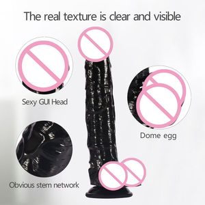 Originale fornitore di Silicone morbido Dildo giocattoli sessuali cazzo pene artificiale Dildo realistico per uomo e donna - Product Image 6
