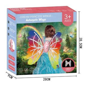 Hot Venditore Ragazze Elettrico Fata Farfata Ala Dirigente di Assemblaggio Ali d'Angelo Vestito Principessa Farfalla Ali <span class=keywords><strong>Volanti</strong></span> con Luce a LED - Product Image 3
