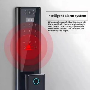 Qleung S928-1Unlock by Fingerprint Card Tuya Wifi App Password Intelligent Remote Control Security Fully Automatic Door Lock - Product Image 6