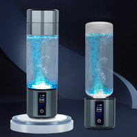 Système d'eau hydrogénée portable le plus vendu et le plus populaire 8000ppb Spe Pem Tasse d'eau hydrogénée pour le sport