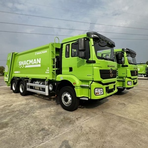 شاحنة قمامة من نوع ضغط شنشي ديلونج للخدمة الشاقة 6X4 - Product Image 5