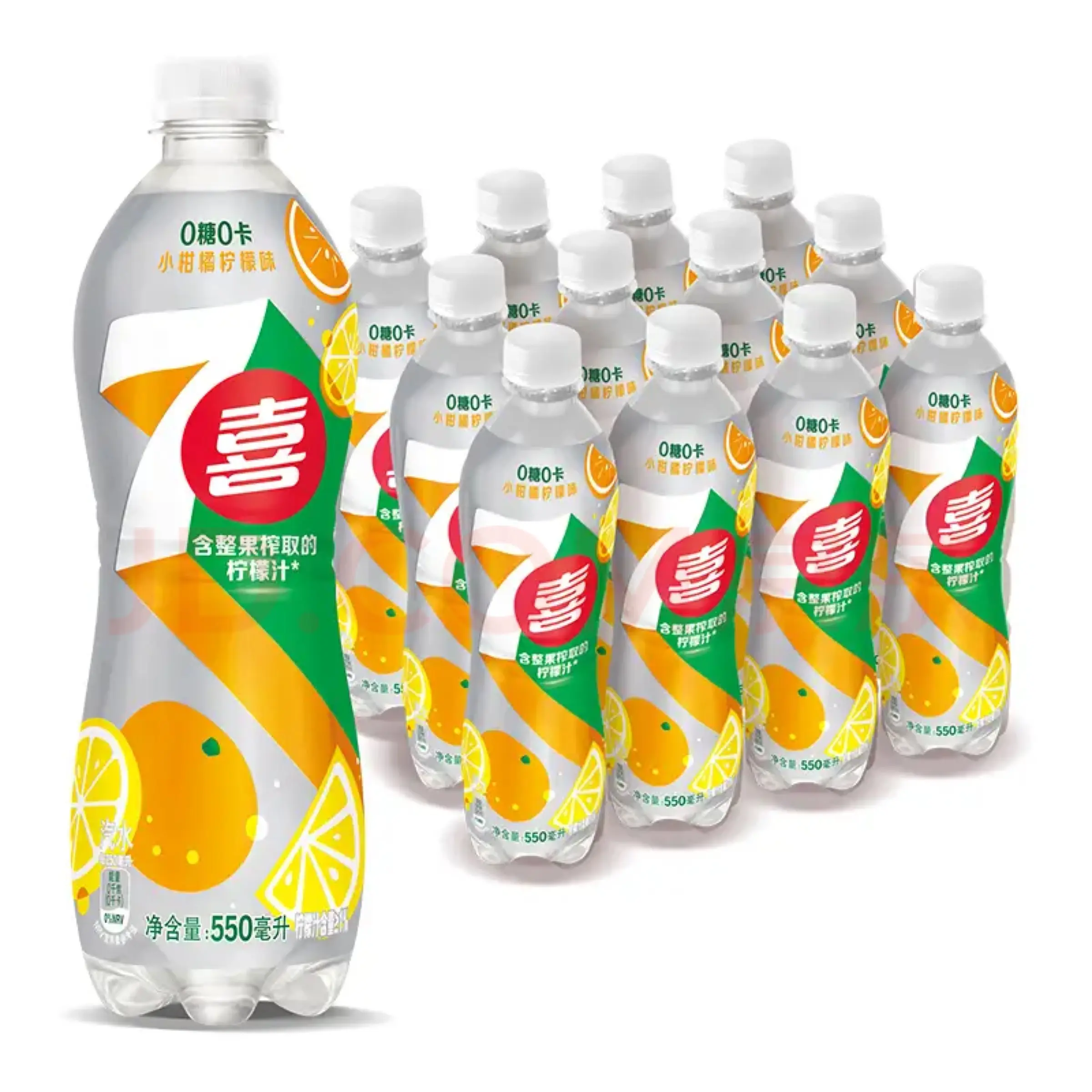 7 Up напиток в бутылках безалкогольный напиток со вкусом лимона 550 мл экзотических напитков