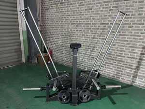 Máquina de remo y tracción de espalda con carga de placas para entrenamiento de fuerza de espalda y pecho, equipo de fitness comercial para gimnasio DH-1131 - Product Image 3