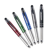 Bolígrafo de metal con logotipo personalizado de la marca Shichen, herramienta de escritura promocional a buen precio con tinta negra/azul de 1,0mm de ancho