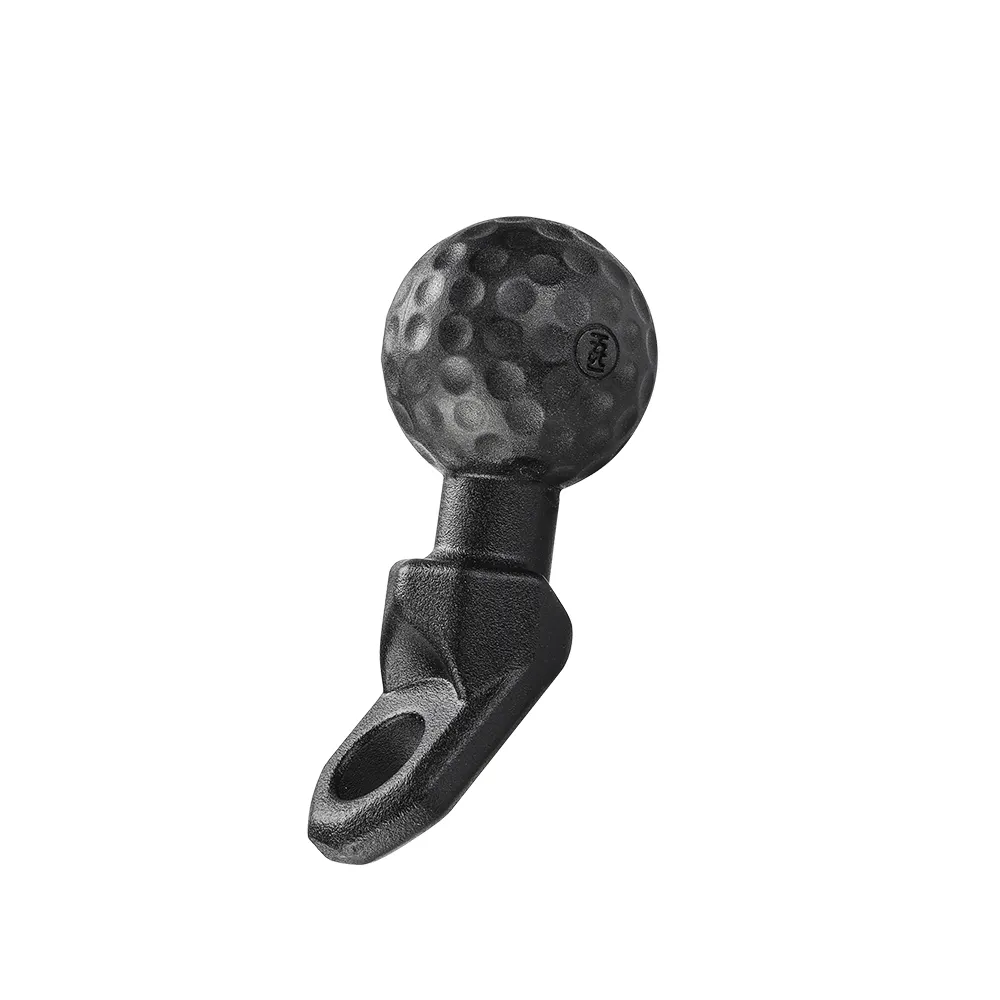 Motorcycle Honeycomb Phone Holder Angled Adapter Golf Ball Base All Brands Of Phones Rearview Mirror Set Black Aluminium Alloy