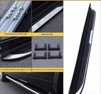 Marchepieds latéraux de voiture en alliage d'aluminium ABS certifiés ISO, haute résistance, antidérapants, résistants à l'usure, anticorrosion, parfaits pour les équipements d'origine (OEM)