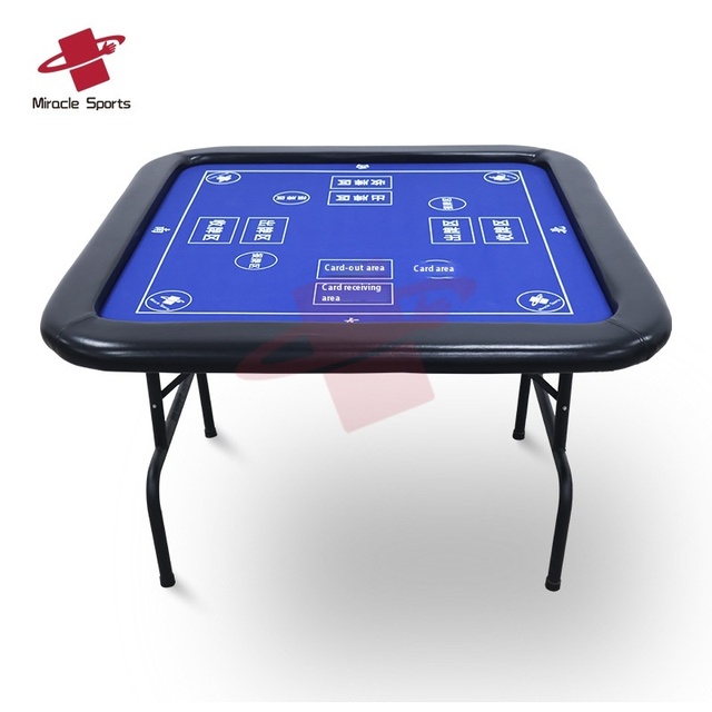 MG Factory Direct Durable Iron Folding Mahjong Table with Multi Games Portable Simple Outdoor Table Three-Proof Tablecloth