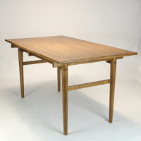 Meubles de restaurant au design moderne Table à manger rectangulaire en bois