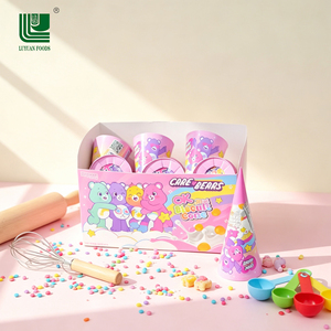 <strong>Cream</strong> Filled Mini Biscuit Cone Wafer Cone Crispy Rice Chocolate Kids Snack OEM Customizable Halal Factory Direct Since 1991 - Product Image 5