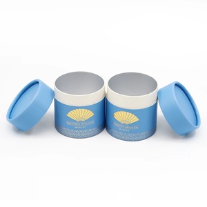 Caja de Cilindro de Papel Rígido de Lujo con Logotipo Personalizado para Perfume, Cosméticos, Embalaje de Regalos, Tubo Redondo Biodegradable Reciclado Premium - Product Image 2