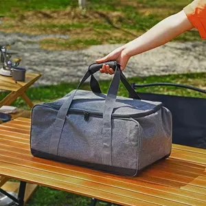 캠핑 스토브 조리기구 식기 가방 보관 가방을위한 최고 품질의 야외 휴대용 방수 피크닉 보관 가방