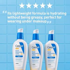 โลชั่นบำรุงผิวหน้า 100% USA AM ป้องกันแสงแดด SPF 30 ปราศจากน้ำมัน ผสมไฮยาลูรอนิค แอซิด สำหรับทุกสภาพผิว ใช้ได้ทุกวัน ขนาด 4.32 ออนซ์ - Product Image 6