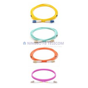 3M LC-LC OM2/OM3 Câbles de raccordement à fibre optique MMF Cordons de raccordement à fibre optique multimode Équipement de qualité supérieure - Product Image 1