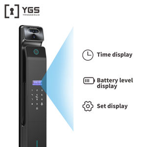 फुल-ऑटोमैटिक वाईफाई 3 डी फेस पॉम फिंगरप्रिंट पहचान रफिड कार्ड लकड़ी के धातु के दरवाजे के लिए स्मार्ट होम इलेक्ट्रॉनिक लॉक - Product Image 3