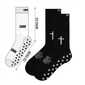 Chất Lượng Cao Tùy Chỉnh Thể Thao Silicone Grip Bóng Đá Vớ Non-Slip Crew Cho Mùa Hè Thể Thao Mỏng Dưới Với Logo Vị Trí - Product Image 3