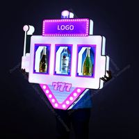 Présentoir de bouteilles de champagne éclairé avec logo personnalisé LED Glorifier pour boîte de nuit