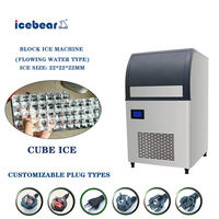 Nouvelle arrivée, machine à glaçons certifiée CE de 60 kg/24 h