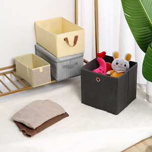 Sản Phẩm Tại Chỗ Tái Sử Dụng Cube Lưu Trữ Đa Chức Năng Hộp Lưu Trữ Stackable Không Dệt Vải Có Thể Gập Lại Hộp Lưu Trữ Với Hot Bán - Product Image 5
