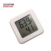 Mini thermomètre hygromètre intérieur numérique en plastique à usage domestique température et humidité mètre thermomètre de bain pour usage domestique