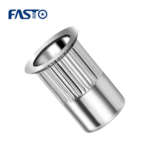 Acier inoxydable 304 316 M5 M8 Pop Type ouvert <span class=keywords><strong>Rivet</strong></span> écrou tête fraisée Zinc écrou DIN industrie automobile écrous galvanisés - Product Image 3