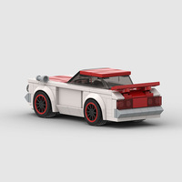 Compatible avec les briques de marque, voiture de sport de luxe GT-R 2000, blocs de construction éducatifs MOC, assemblage DIY en plastique