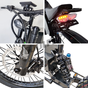 Talari-Bicicleta eléctrica de descenso St ealth Bomber, neumático ancho de 15000 W, enduro de 2000W - Product Image 2