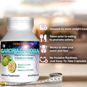 Capsules de perte de poids amincissantes adaptées aux végétariens Extrait de Garcinia Cambogia Formule de peptides pour adultes Réduction efficace des graisses - Product Image 4