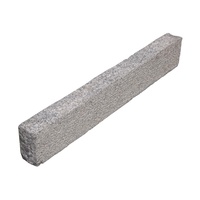 Trottoir de construction de routes, bordure en granit gris clair