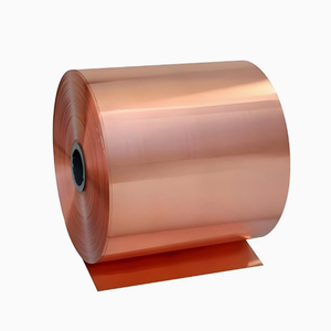 High Purity 99.99% Non-Alloy Bright <b>Copper</b> Coil/<b>Strip</b> T1/T2/T3 Model 1-2mm Thickness Customizable Width 10-2500mm Cutting - Product Image 1