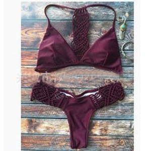 Hao Fei Er nuovo costume da bagno Bikini in Mesh moda femminile Sexy Modulare una goccia di spedizione - Product Image 3
