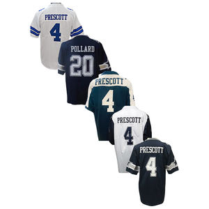 2025 nouveaux maillots de football américain cousus Dallas 3 Pickens 15 Elliott 4 Prescott 88 Lamb 11 Parsons 7 Diggs 20 Pollard - Product Image 4