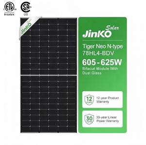 Paneles Solares Bifaciales de Doble Vidrio UL&CSA de 600w 610w 615w 620w 625w 630w 635w Tipo N 66HL4M-BDV 625-650 Vatios 72HL4-BDV 585- - Product Image 3