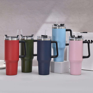 Gobelet isotherme en acier inoxydable de 40 oz – Garde au chaud et au froid – <span class=keywords><strong>Tasse</strong></span> de voyage portable – Bouteille d'eau pour enfants, sportifs et animaux – Idéal pour la publicité et Noël - Product Image 6