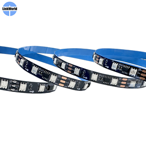 <span class=keywords><strong>Tira</strong></span> de LED WS2811 5050 RGB 12V 24V 30/60/96/108 <span class=keywords><strong>Leds</strong></span> Píxeles 2811 IC RGBIC Impermeable, <span class=keywords><strong>Tira</strong></span> de Luz LED Inteligente Direccionable de Color Mágico - Product Image 2