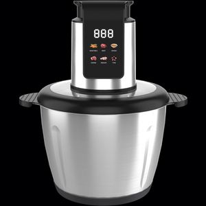 2025 New Design Digital 2L 3L Wholesale <b>Small</b> Meat Chopper Food Stainless Steel 4 Blade Electric Meat <b>Grinders</b> for Sale - Product Image 3