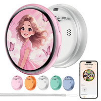Badge électronique intelligent personnalisé, badge Bluetooth, écran 1,5 pouce 240x240, affichage GIF vidéo photo, charge magnétique, vente en gros
