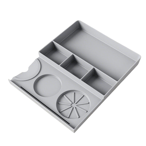 Alfombrilla de Silicona Antideslizante para Tamper de Espresso, Organizador de Distribución, Caja de Residuos de Café para Barista y Cafetería - Product Image 4