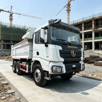 Camion benne Shacman Delong X3000 robuste avec benne en U optimisée et équilibrage de charge amélioré pour le transport de marchandises en vrac