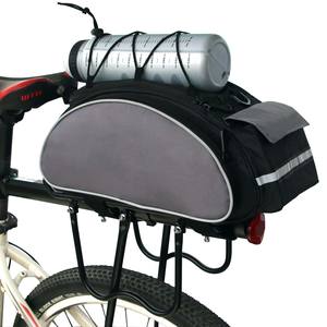 Muestra Gratis, Alforjas de Bicicleta Modernas, Alforjas Dobles Traseras para Bicicleta, Bolsa de Sillín de Viaje, Bolsa de Alforjas Impermeable para Bicicleta - Product Image 1