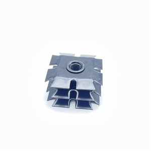 Inserts filetés carrés pour tubes en acier ronds et carrés, écrou <span class=keywords><strong>d</strong></span>'extrémité en forme <span class=keywords><strong>d</strong></span>'étoile, fabrication directe <span class=keywords><strong>d</strong></span>'usine, M4 M6 M8 - Product Image 2