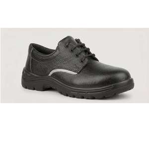 Chaussures de sécurité en cuir pour hommes de qualité supérieure, avec embout en acier et semelle en PU, pour les applications de construction et d'usine, disponibles à la vente - Product Image 4