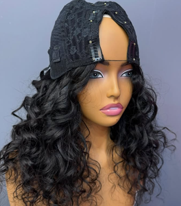 Peruca de Parte V de 24-26 Polegadas de Cabelo Humano 100% Virgem Brasileiro, Perucas de Cabelo Humano Liso de 180% de Densidade para Mulheres Negras - Product Image 3