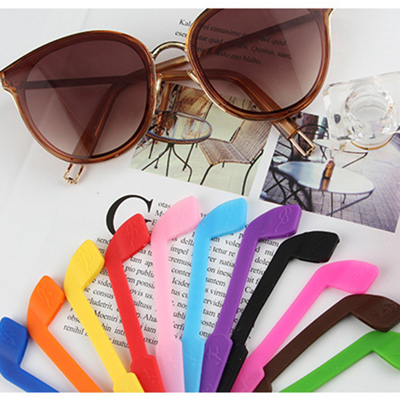 Adjustable Silicone Eyeglasses Straps Sunglasses String Ropes Glasses Chain Sports Band Holder Elastic Anti Slip Cords JA3739