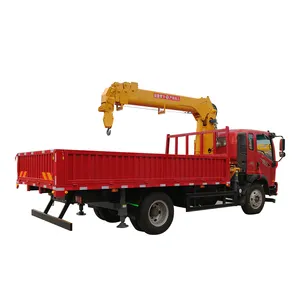 Petite mini <span class=keywords><strong>grue</strong></span> montée sur camion de 8 tonnes avec le prix usine de cylindre <span class=keywords><strong>hydraulique</strong></span> de Hydac <span class=keywords><strong>grue</strong></span> mobile de camion - Product Image 1