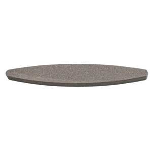 Piedra de afilar ovalada - Piedra de 20 cm con superficie para afilar herramientas, hecha de material duradero y resistente. - Product Image 1