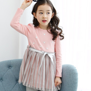 Último Diseño de Conjunto Plazo con Chaleco, Vestidos de Fiesta Indios para Niñas - Product Image 3