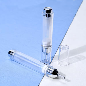 ขวดพลาสติกเปล่าขนาด 5 มล. 10 มล. 15 มล. สำหรับเครื่องสำอาง ขวดเข็มน้ำแบบอัลตราโซนิก ขวดสำหรับดูแลผิวหน้า ครีมบำรุงรอบดวงตา ขวดแบบไม่มีอากาศ - Product Image 6