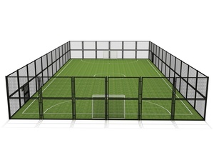 Terrain de <span class=keywords><strong>football</strong></span> miniature professionnel, <span class=keywords><strong>cage</strong></span> de terrain de jeu extérieur, <span class=keywords><strong>cage</strong></span> Panna, équipement sportif, équipement de <span class=keywords><strong>mini</strong></span>-terrain - Product Image 6