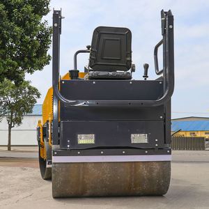 Compacteur vibrant à double tambour, capacité de 3 tonnes, rouleau compresseur routier - Product Image 6